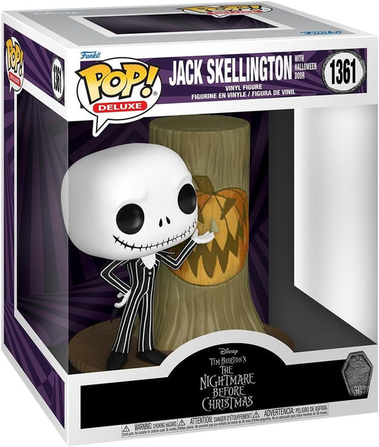 Nightmare before Christmas 30th POP! Deluxe Vinyl Figure Jack w/H.Town Door