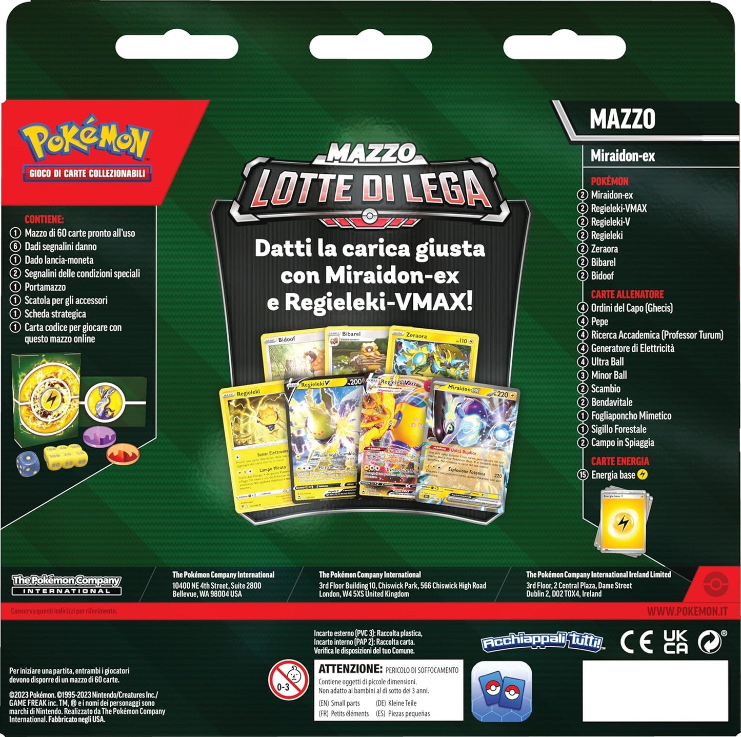 Mazzo Lotte di Lega Miraidon ex (Ita)