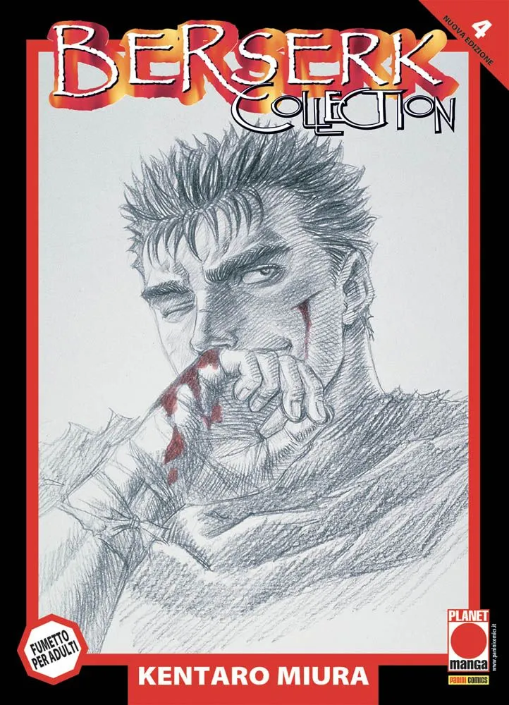 Berserk Collection Serie Nera vol. 4 italiano planet manga