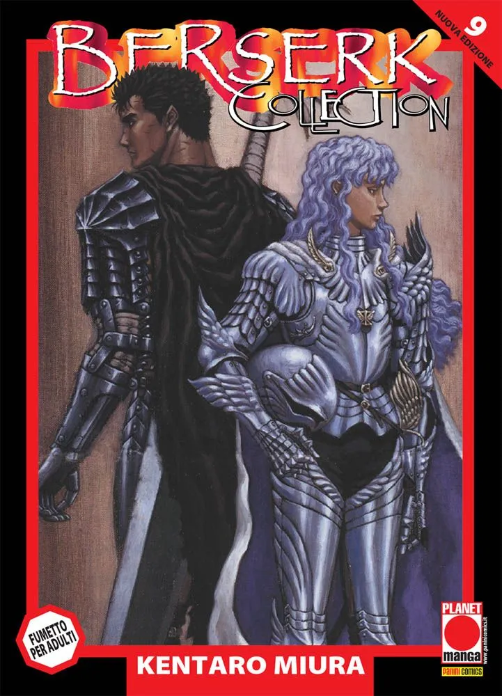Berserk Collection Serie Nera vol. 9 italiano planet manga