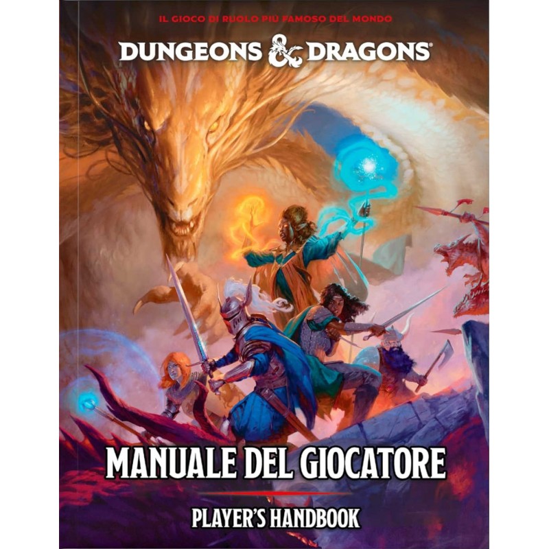 D&D 5.0 - PLAYER'S HANDBOOK 2024 - HARD COVER - ITALIANO