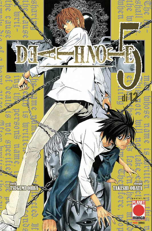 Death Note vol. 5 italiano planet manga