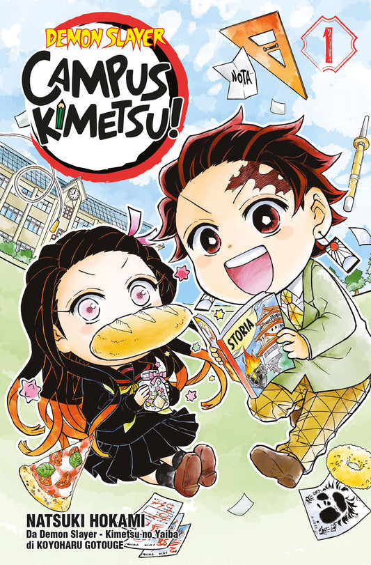 Demon Slayer Campus Kimetsu vol. 1 italiano star comics