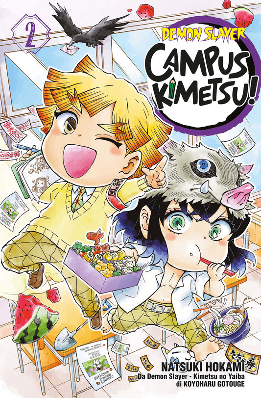 Demon Slayer Campus Kimetsu vol. 2 italiano star comics