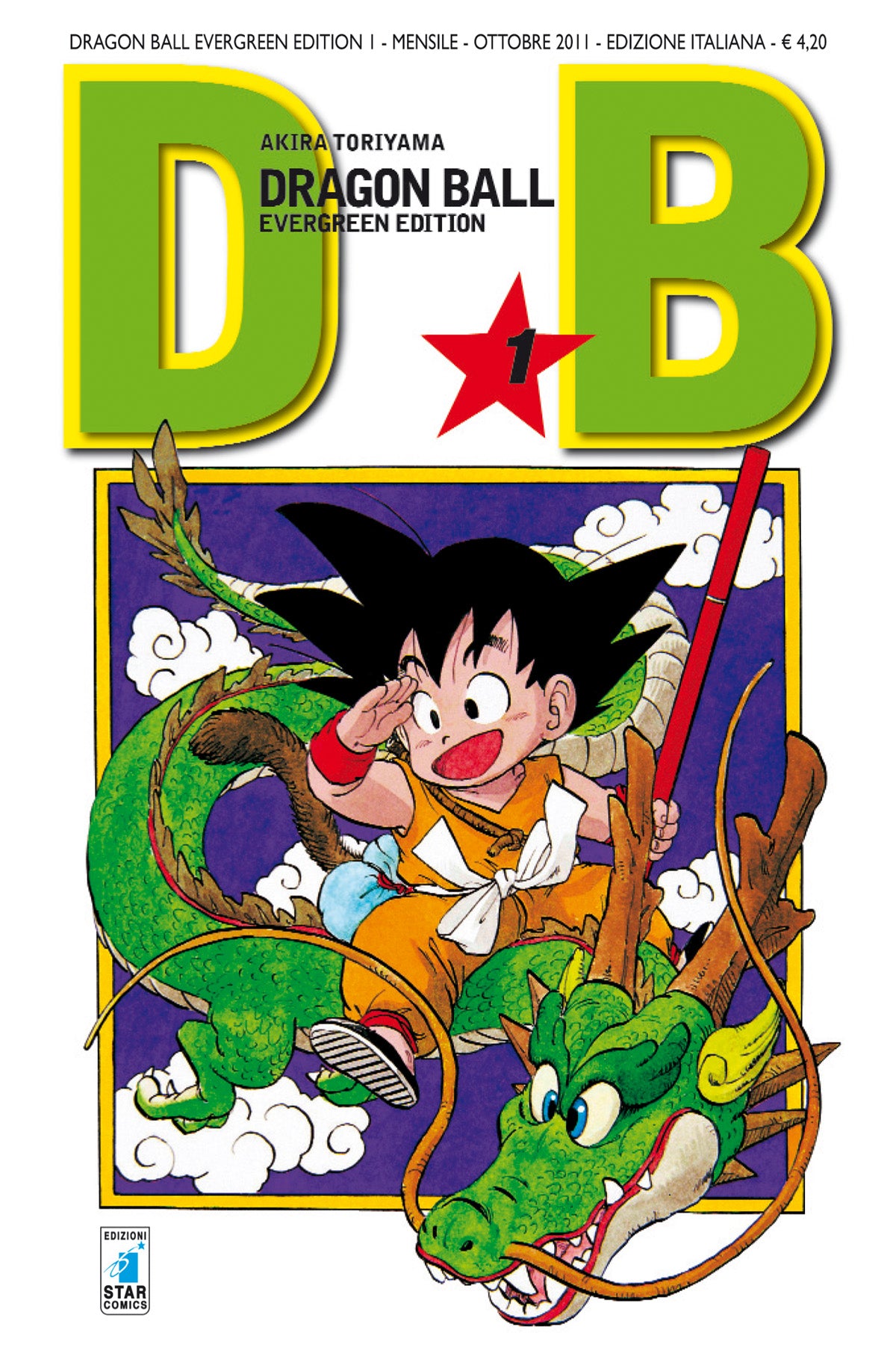 Dragon Ball Evergreen Edition vol. 1 italiano star comics