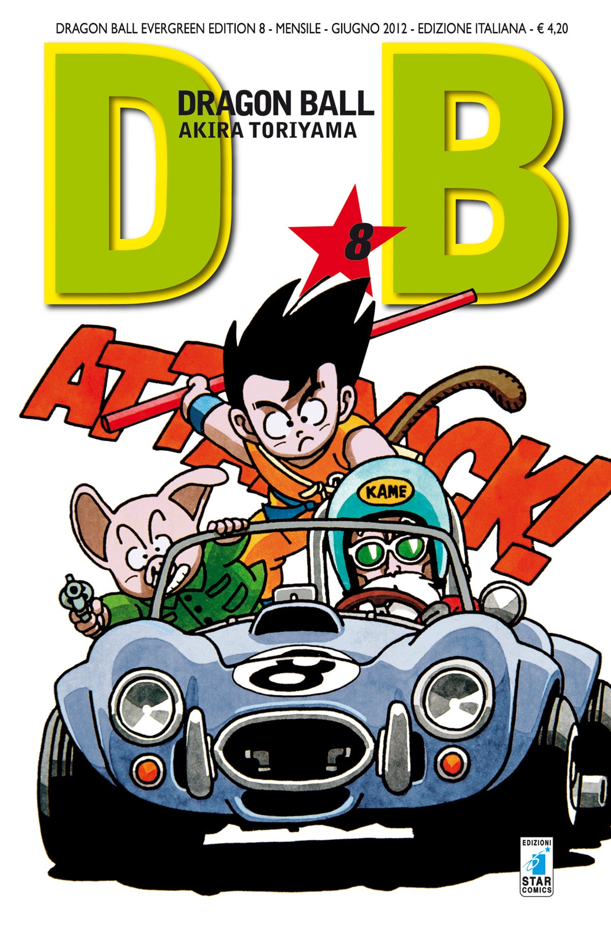 Dragon Ball Evergreen Edition vol. 8 italiano star comics