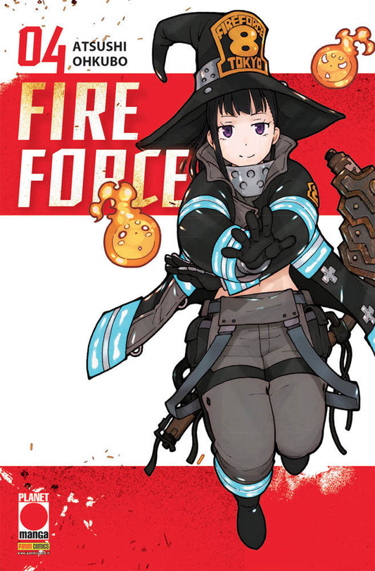 Fire Force vol. 4 italiano planet manga