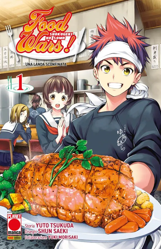 Food Wars vol. 1 italiano planet manga