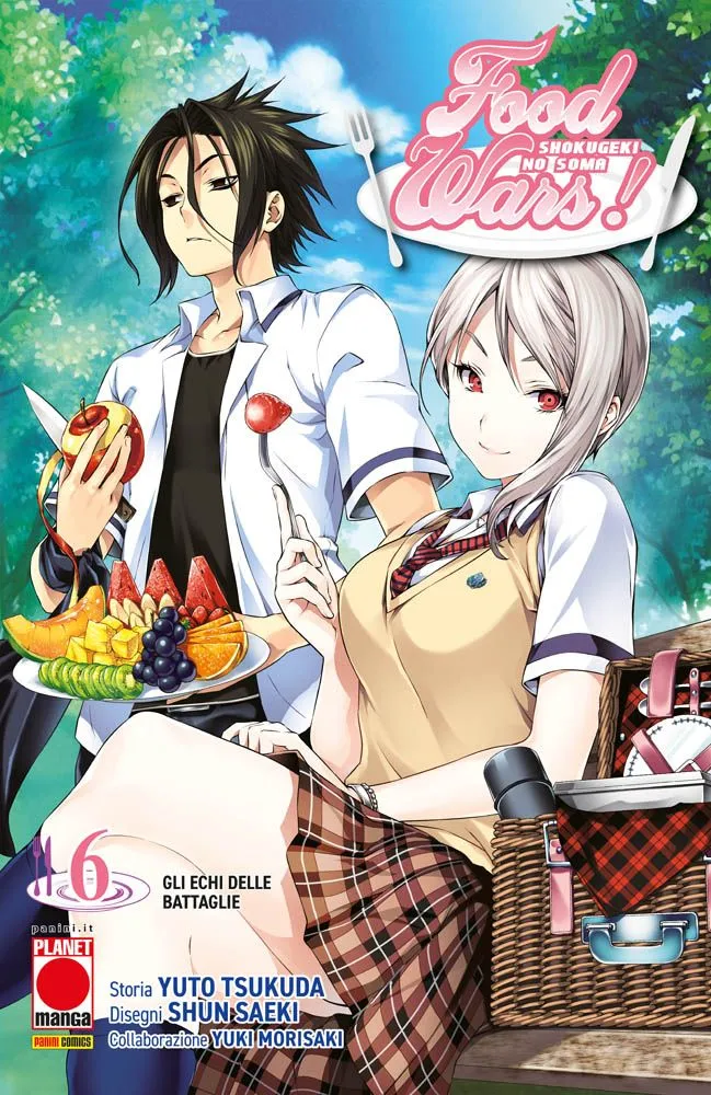 Food Wars vol. 6 italiano planet manga