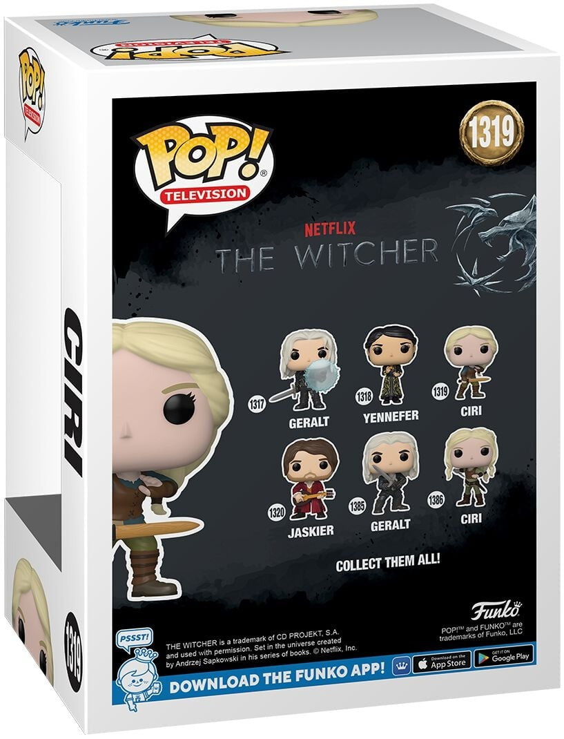 Funko Pop! Ciri - The Witcher 1319 italia ver.2