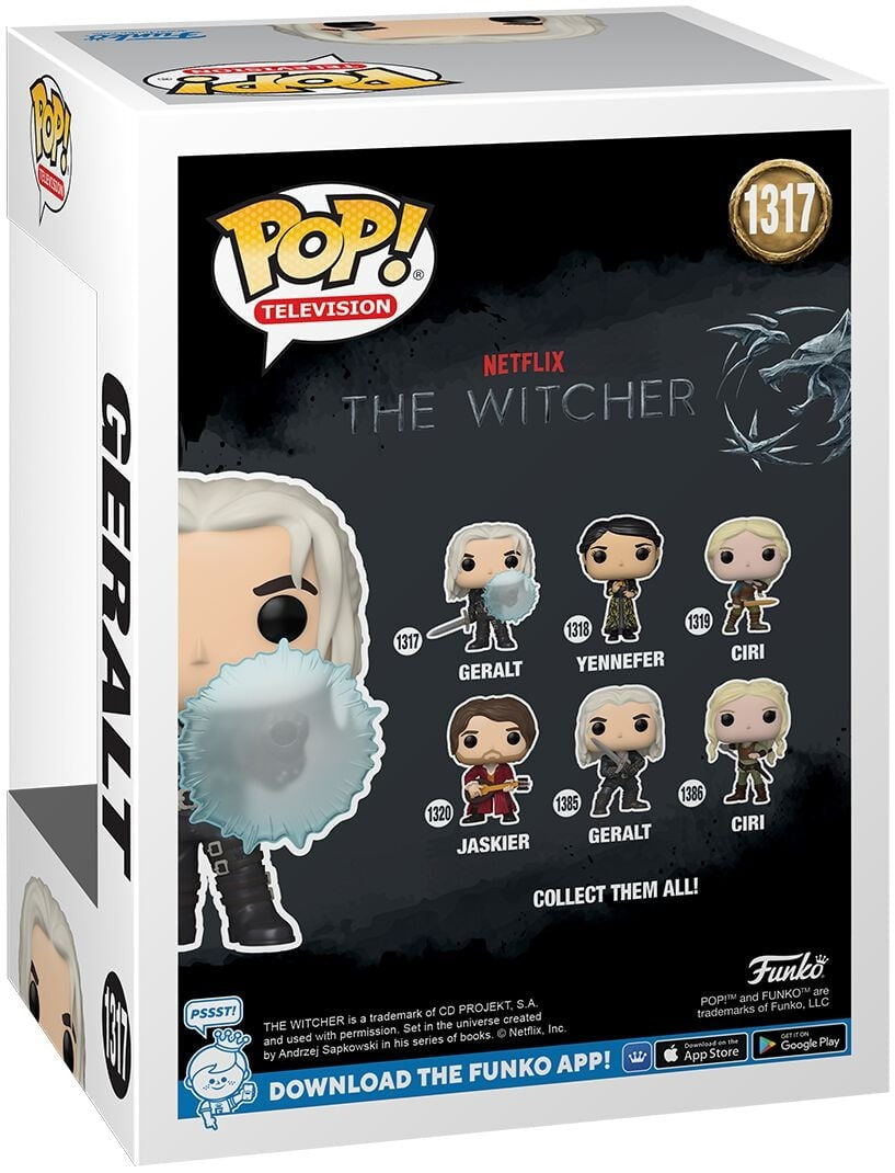 Funko Pop! Geralt - The Witcher 1317 italia ver.2