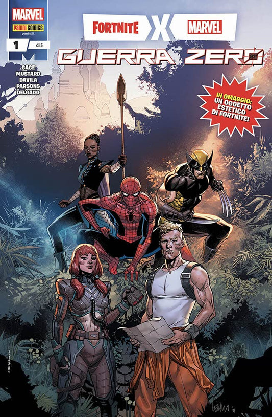 Guerra zero - Fortnite x Marvel vol. 1 italiano panini comics