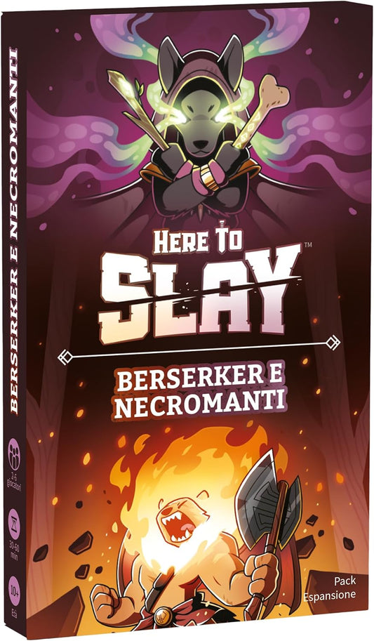 Here To Slay - Berserker e Necromanti Espansione Gioco Da Tavolo Italiano Italia