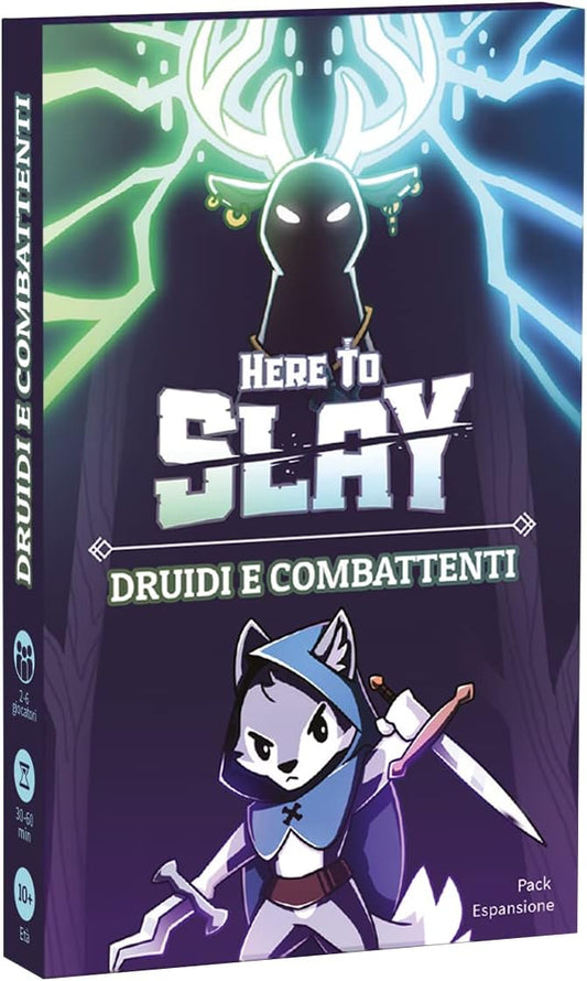 Here To Slay - Druidi e Combattenti Espansione Gioco Da Tavolo