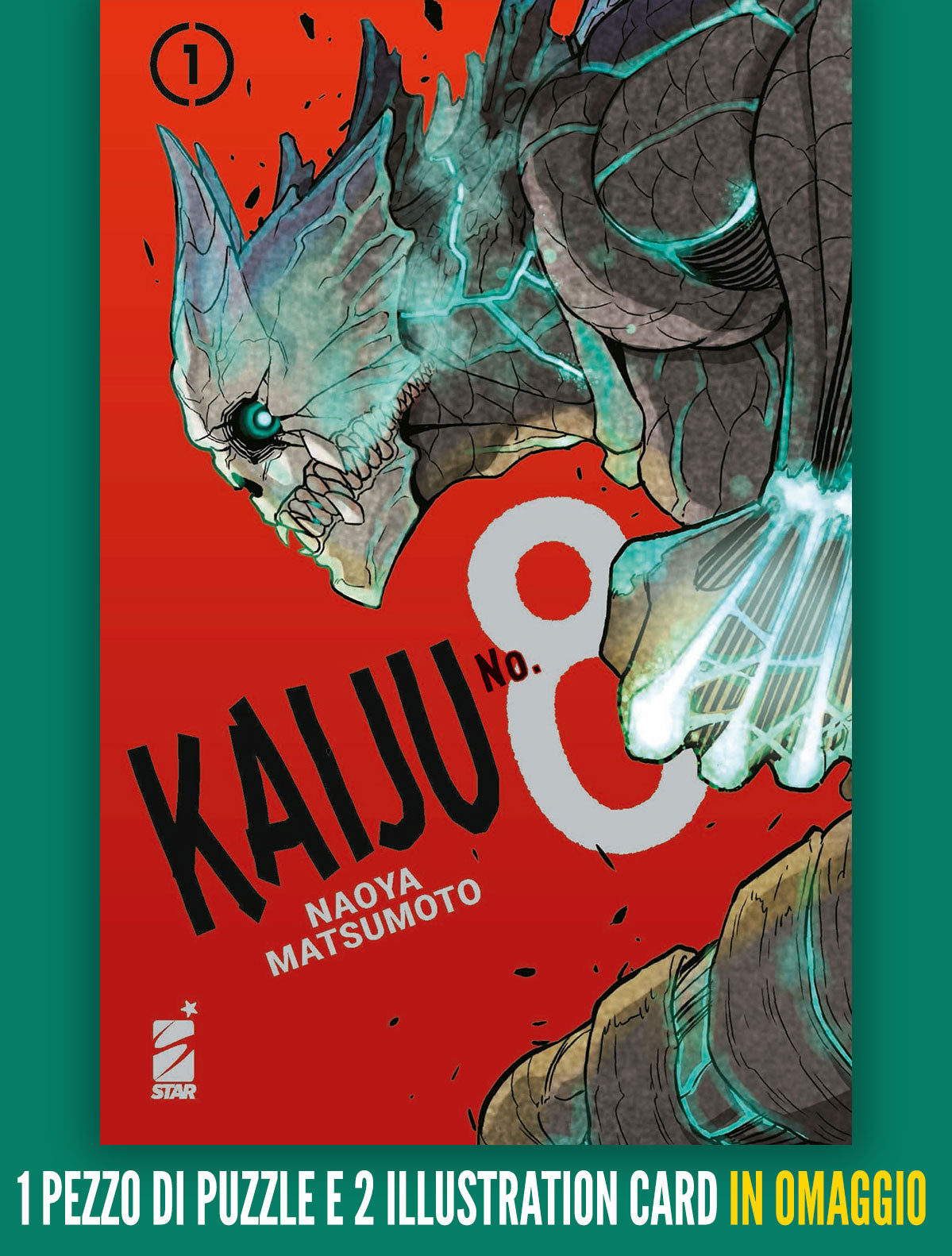 Kaiju No. 8 vol. 1 italiano star comics