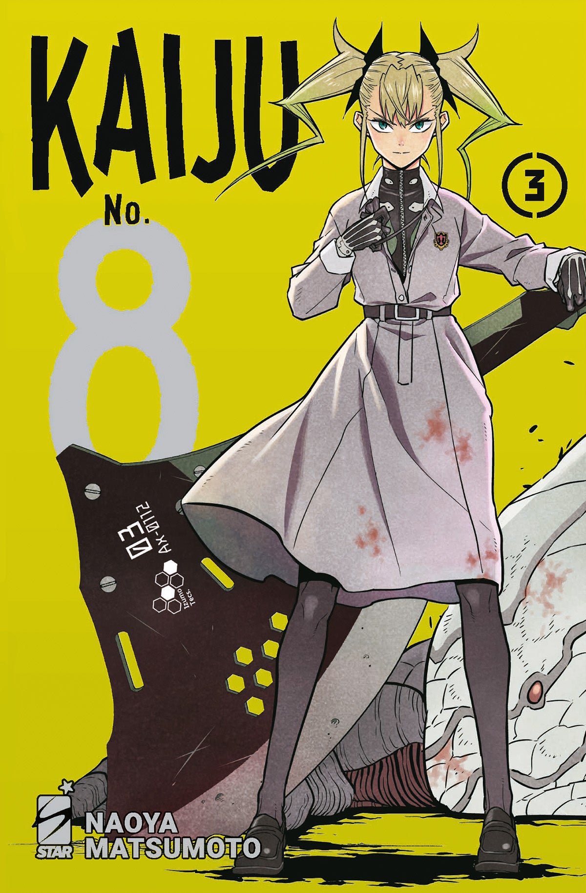 Kaiju No. 8 vol. 3 italiano star comics