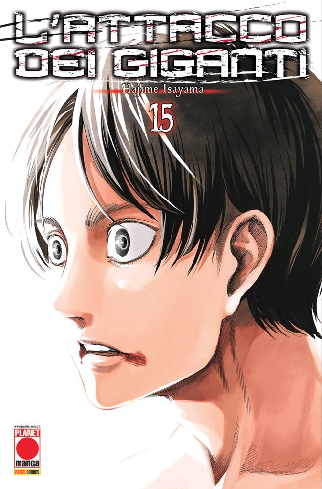 L'Attacco dei Giganti vol. 15 italiano planet manga