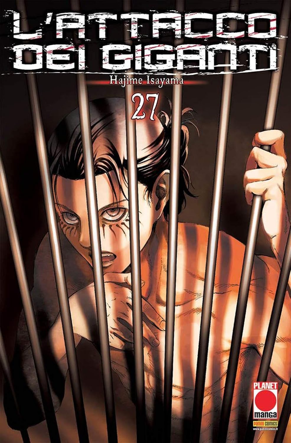 L'Attacco dei Giganti vol. 27 italiano planet manga