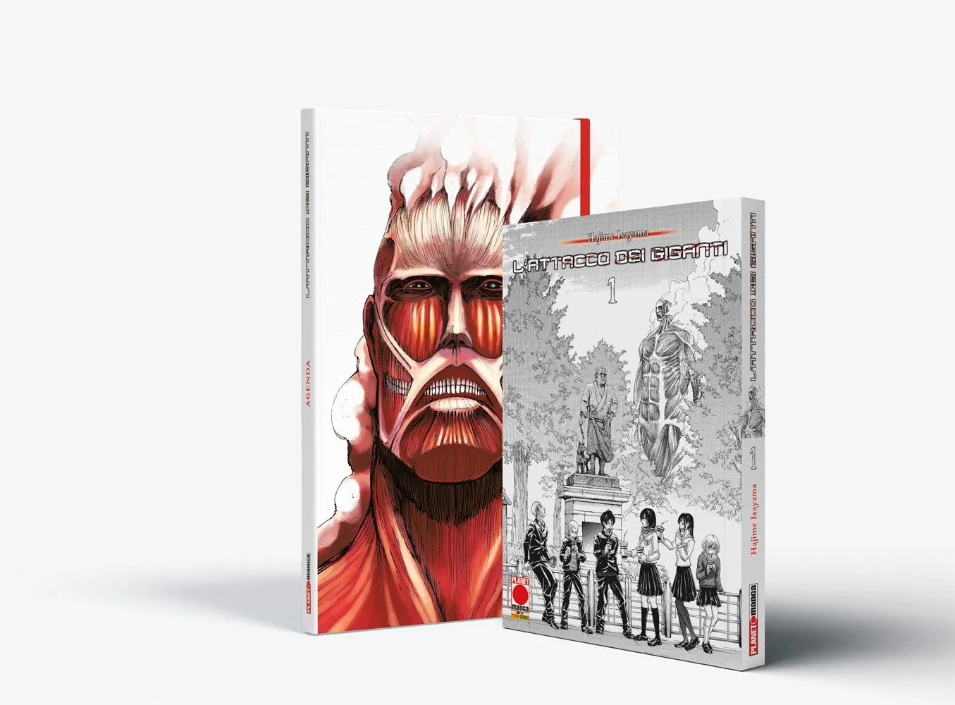 L'attacco dei giganti vol. 1 Variant + Agenda Perpetua italiano planet manga