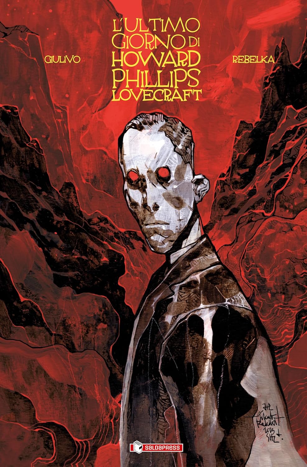 L'ultimo giorno di Howard Phillips Lovecraft italiano Saldapress