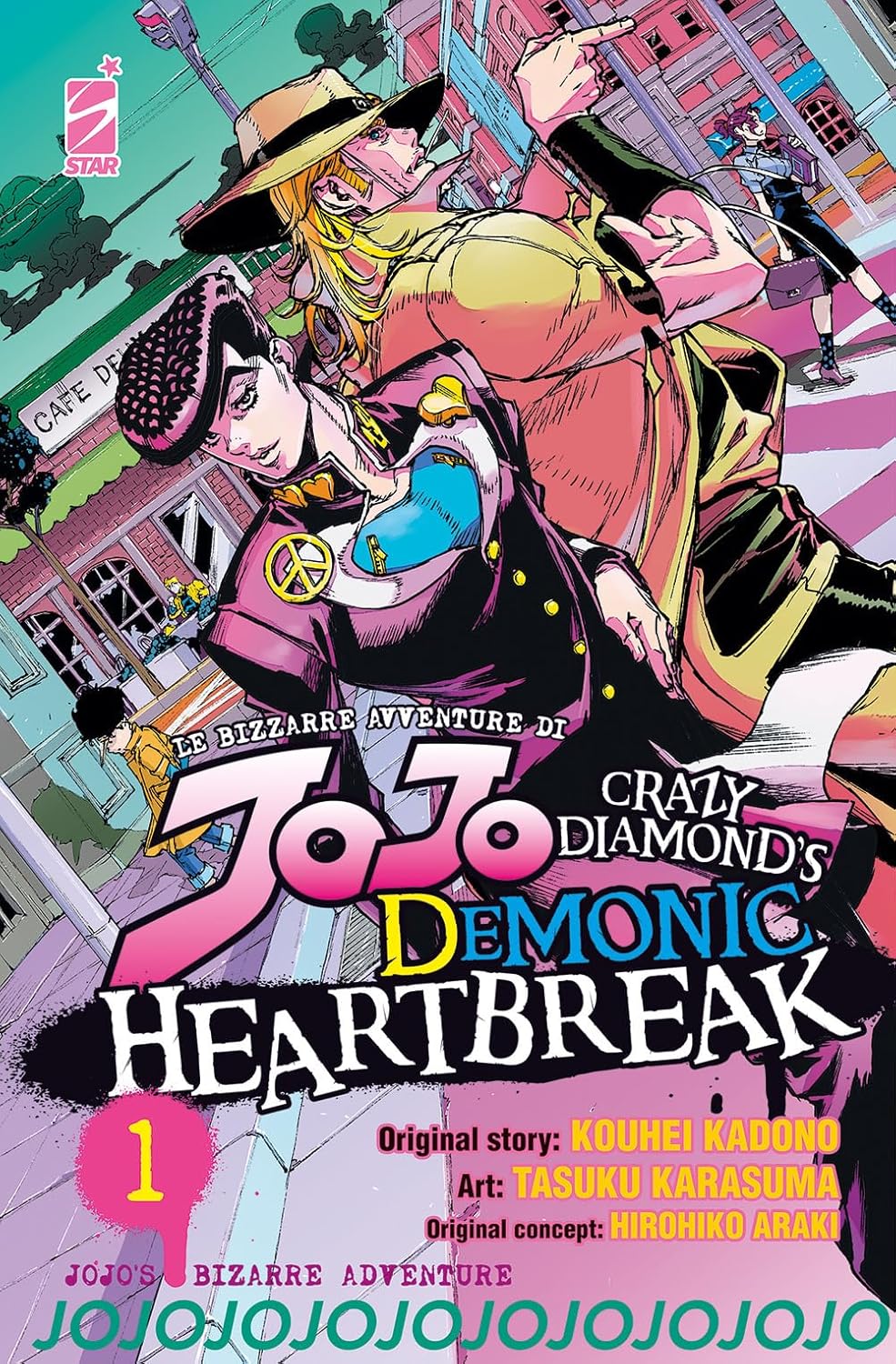 Le bizzarre avventure di jojo: crazy diamond's demonic heartbreak vol. 1 italiano Star comics