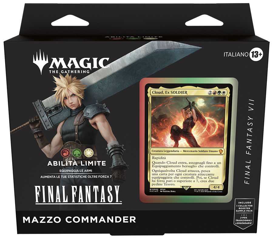 MTG Mazzo Commander - Final Fantasy VII - Abilità Limite (ITA)