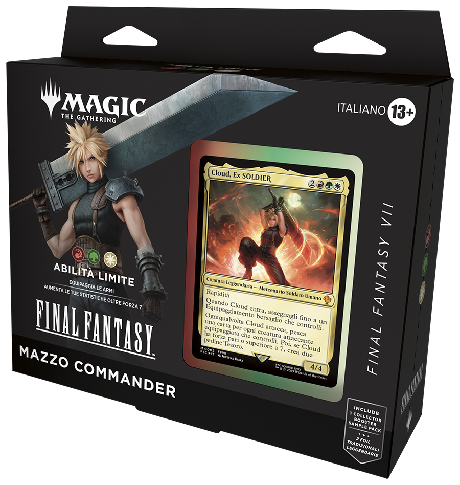 MTG Mazzo Commander - Final Fantasy VII - Abilità Limite (ITA) Italia