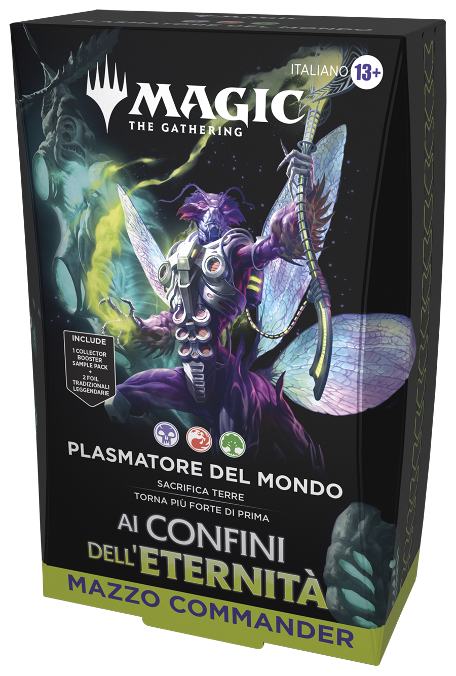 Mazzo Commander di Ai Confini dell'Eternità di Magic: The Gathering - Plasmatore del Mondo Italia