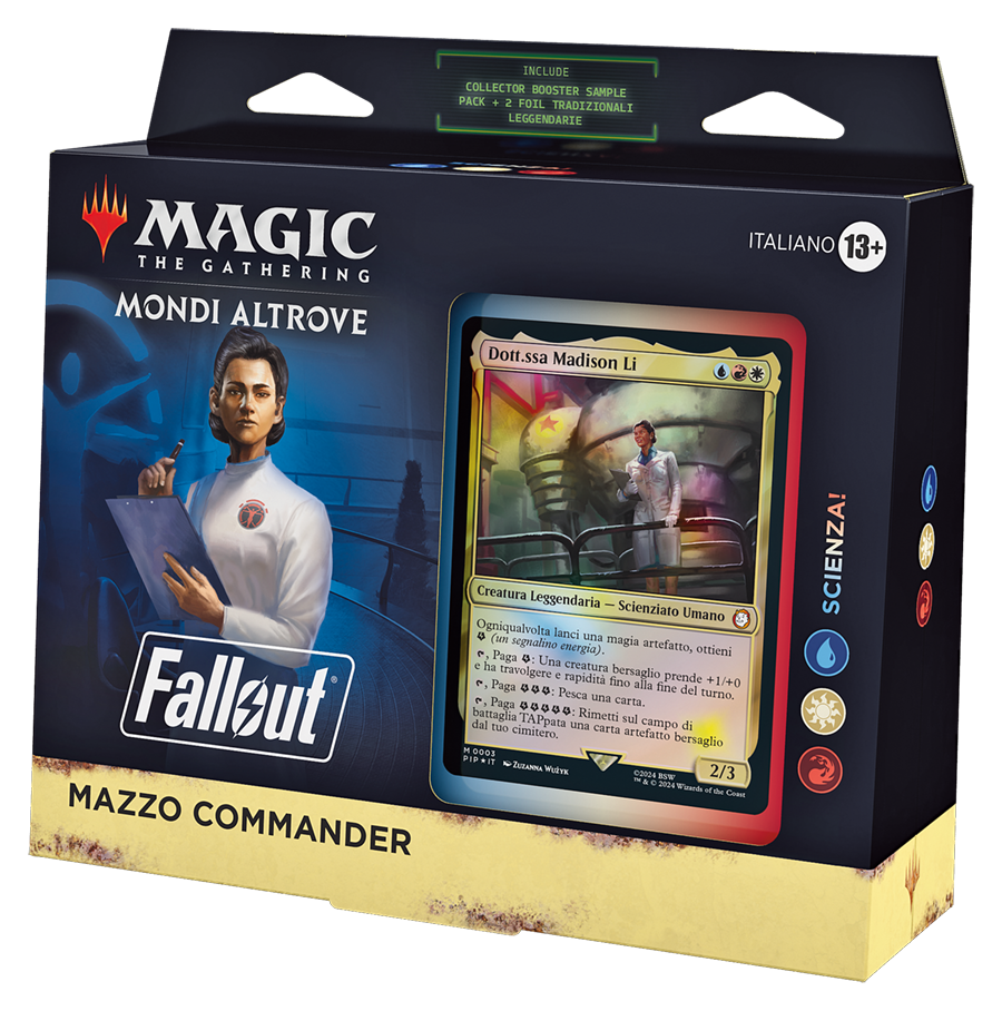 Mazzo Commander di Magic: The Gathering - Fallout - Scienza! (versione inglese) Italia