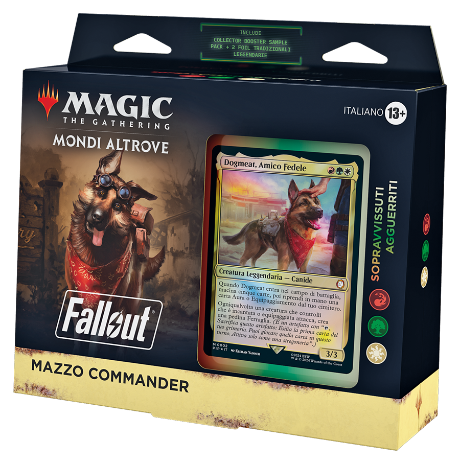 Mazzo Commander di Magic: The Gathering - Fallout - Sopravvissuti Agguerriti (versione inglese) Italia