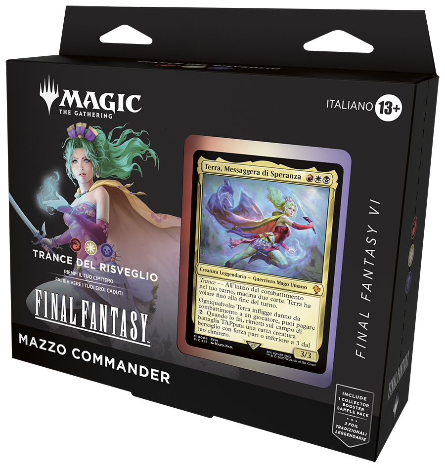 Mazzo Commander di Magic: The Gathering FINAL FANTASY VI - Trance del Risveglio Italia