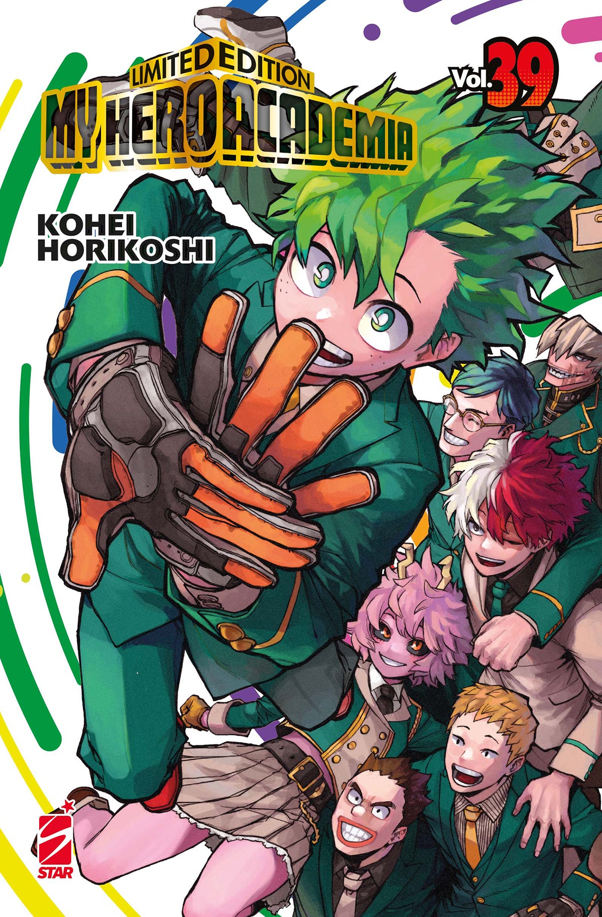 My Hero Academia vol. 39 Limited Edition italiano star comics