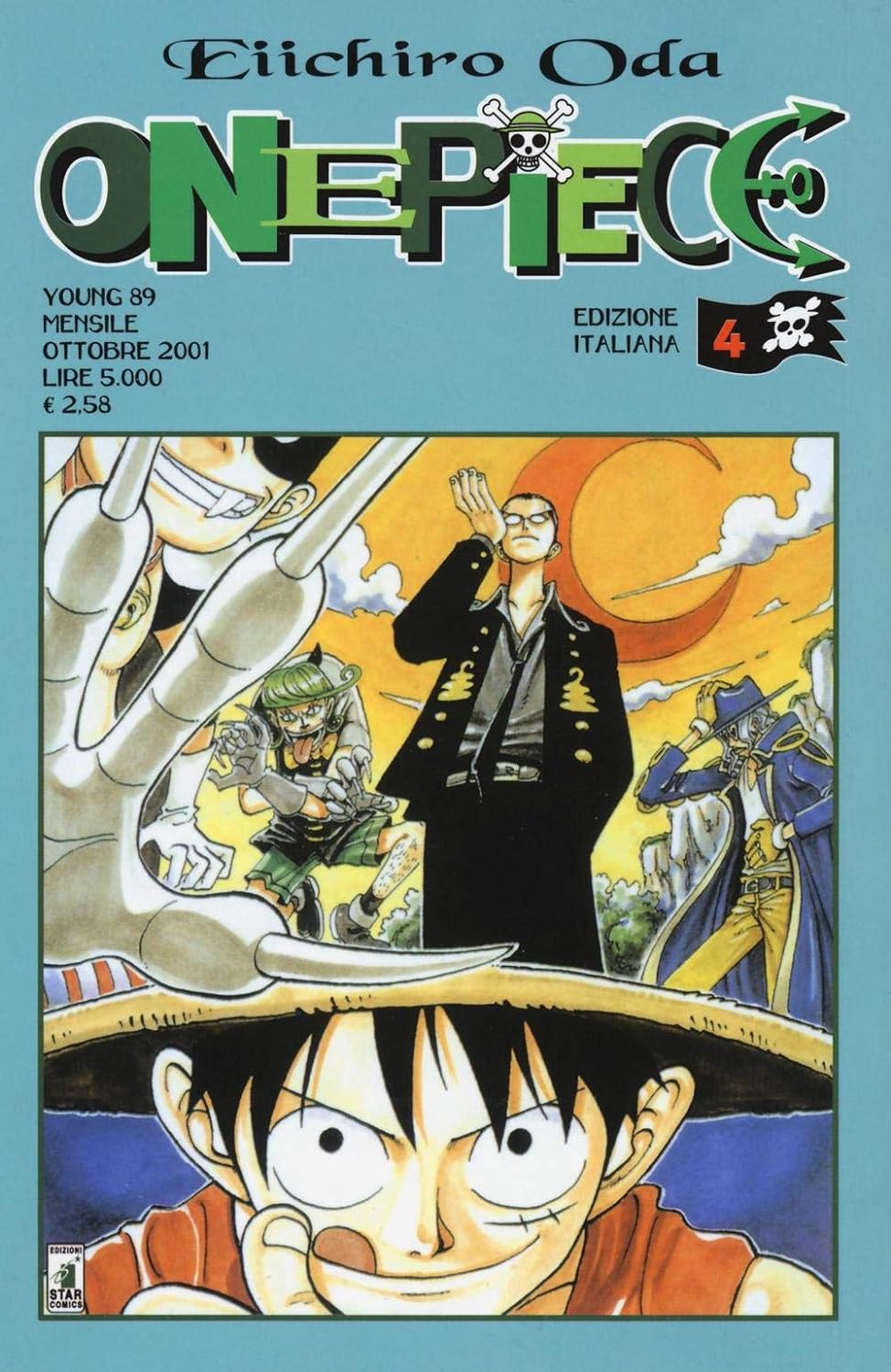 One Piece Vol. 4 italiano star comics