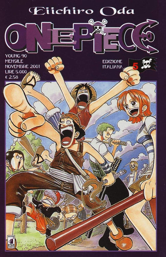 One Piece Vol. 5 italiano star comics