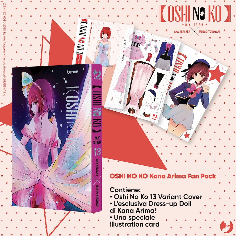 Oshi No Ko vol. 13 Variant - Kana Arima Fan Pack Italiano J-POP