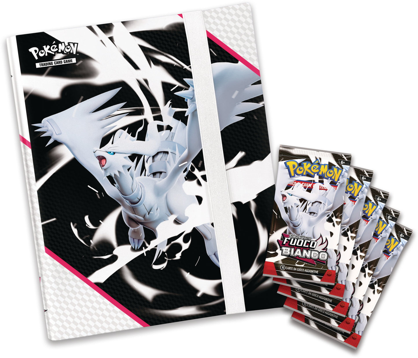 Collezione con Raccoglitore Fuoco Bianco