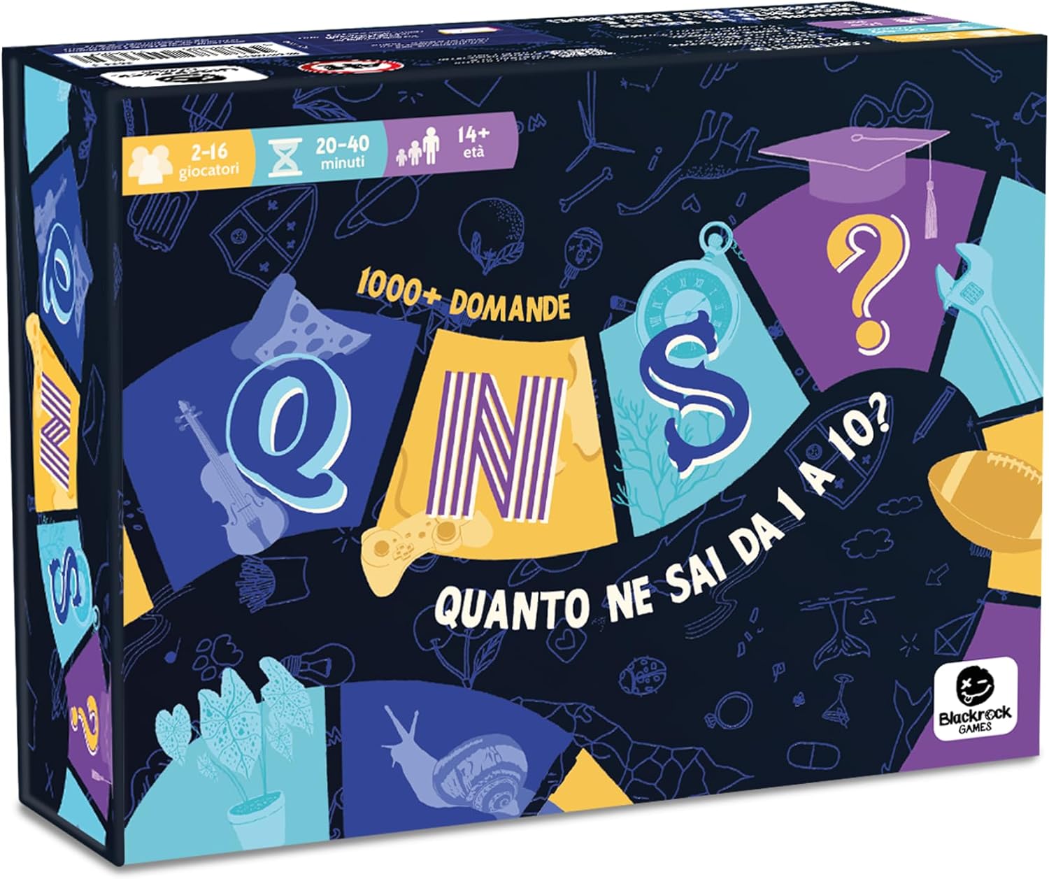 QNS? Quanto ne sai da 1 a 10? Gioco da Tavolo Italiano Italia