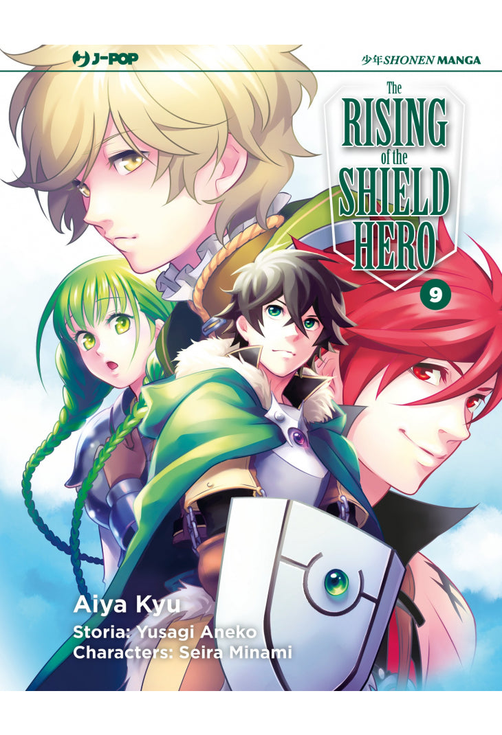 The Rising of The Shield Hero vol. 9 italiano J-POP