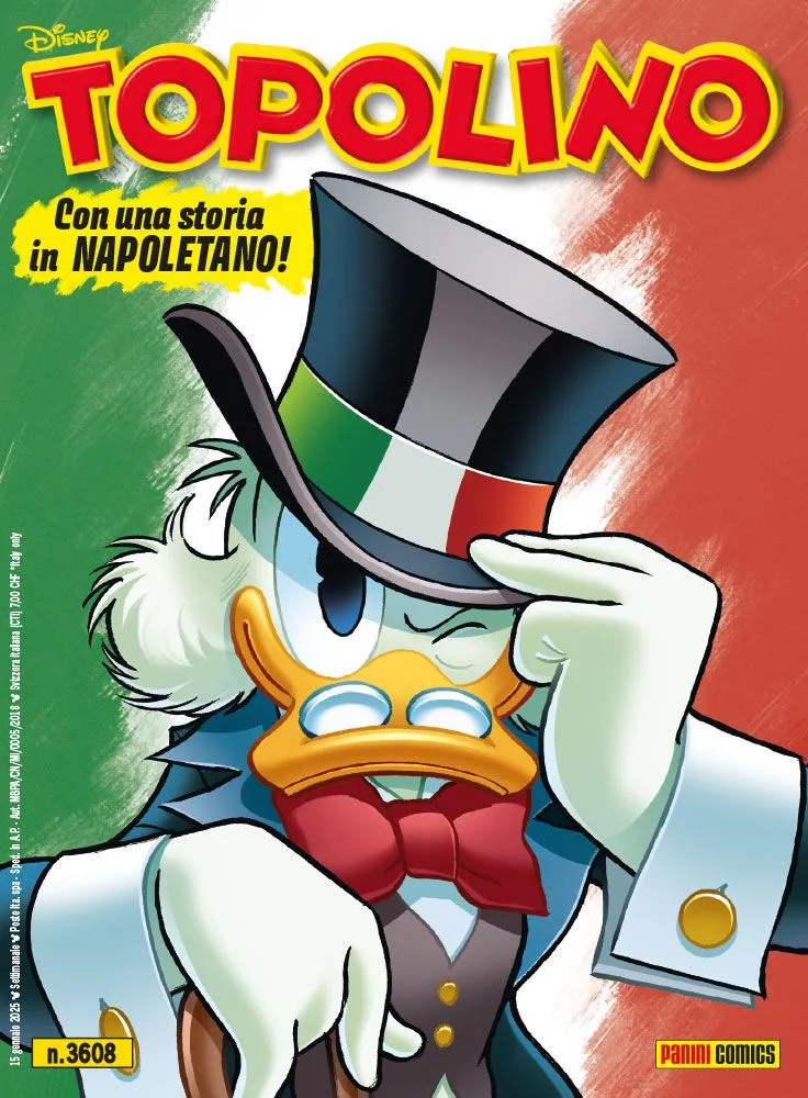 Topolino 3608 - Versione Campania italiano panini comics