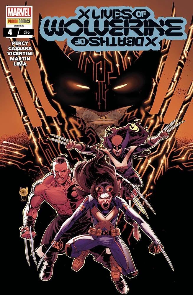 X Lives/X Deaths of Wolverine 4 Italia