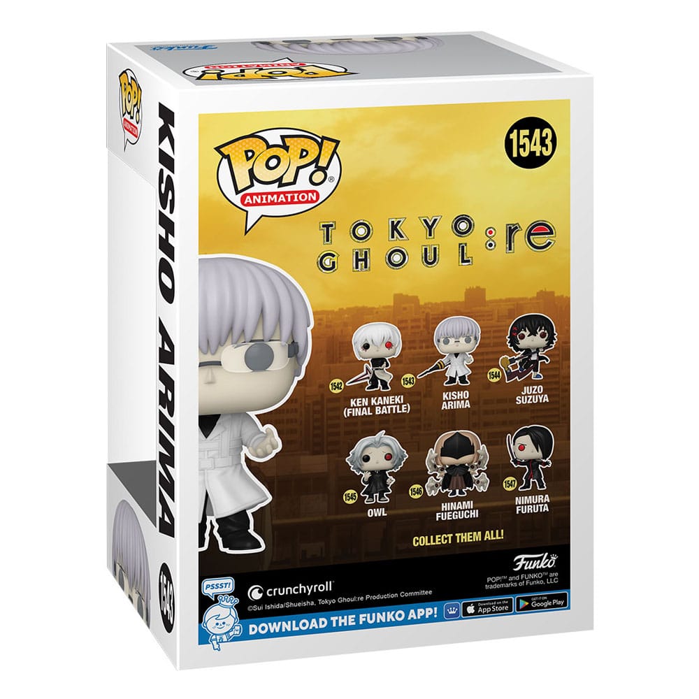 Funko Pop! Kisho Arima - Tokyo Ghoul:re 1543
