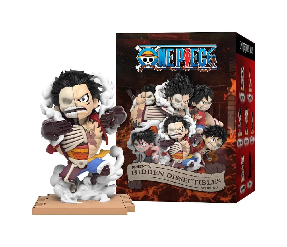 Blind Box One Piece Serie 6 Hidden Dissectibles Luffy’s Gears (1 pz)