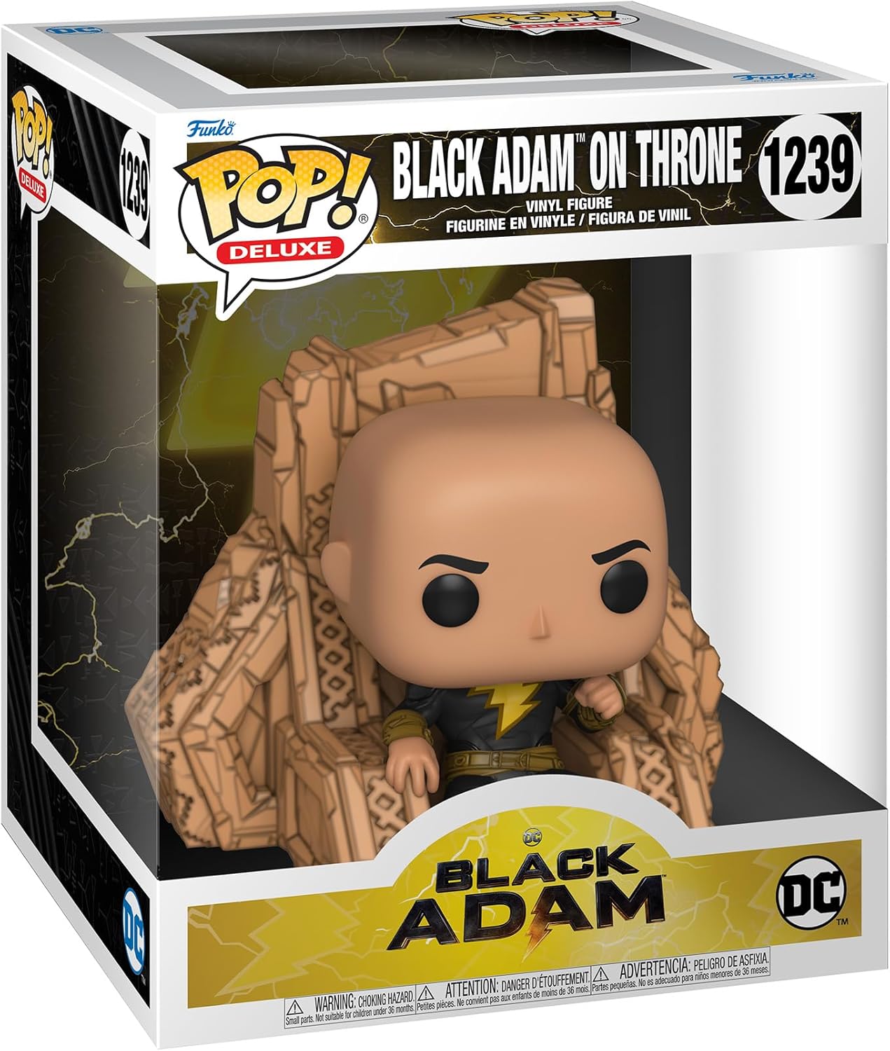 Funko Pop! - Black Adam on Throne 1239