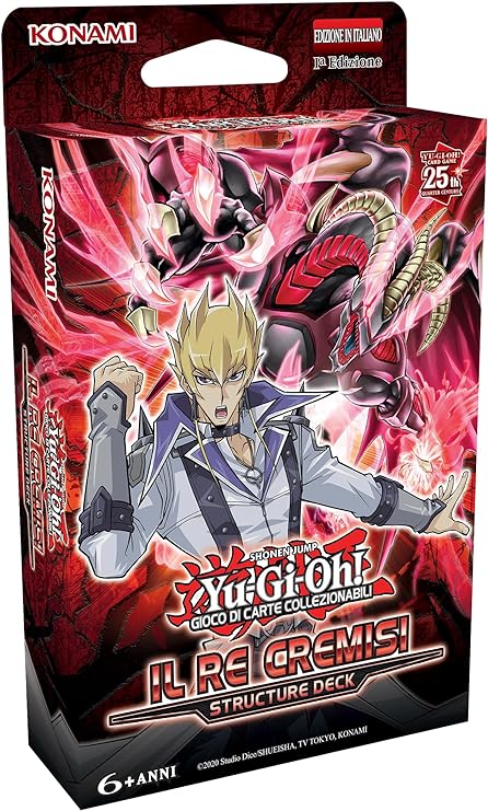 YU-GI-OH! STRUCTURE DECK: IL RE CREMISI (MAZZO SINGOLO) - ITA