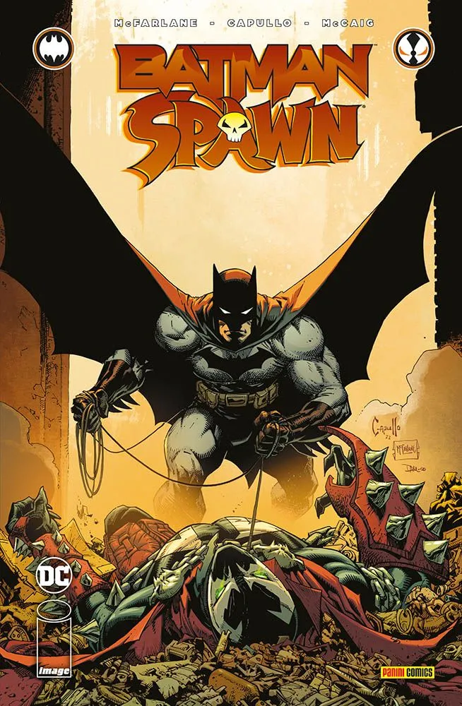 Batman / Spawn - Cover Batman italiano panini comics
