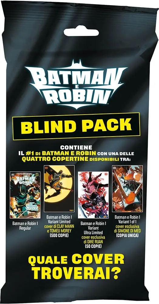 Batman e Robin 1 - Blind Pack italiano panini comics
