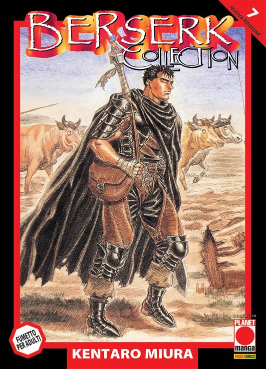 Berserk Collection Serie Nera vol. 7 italiano planet manga