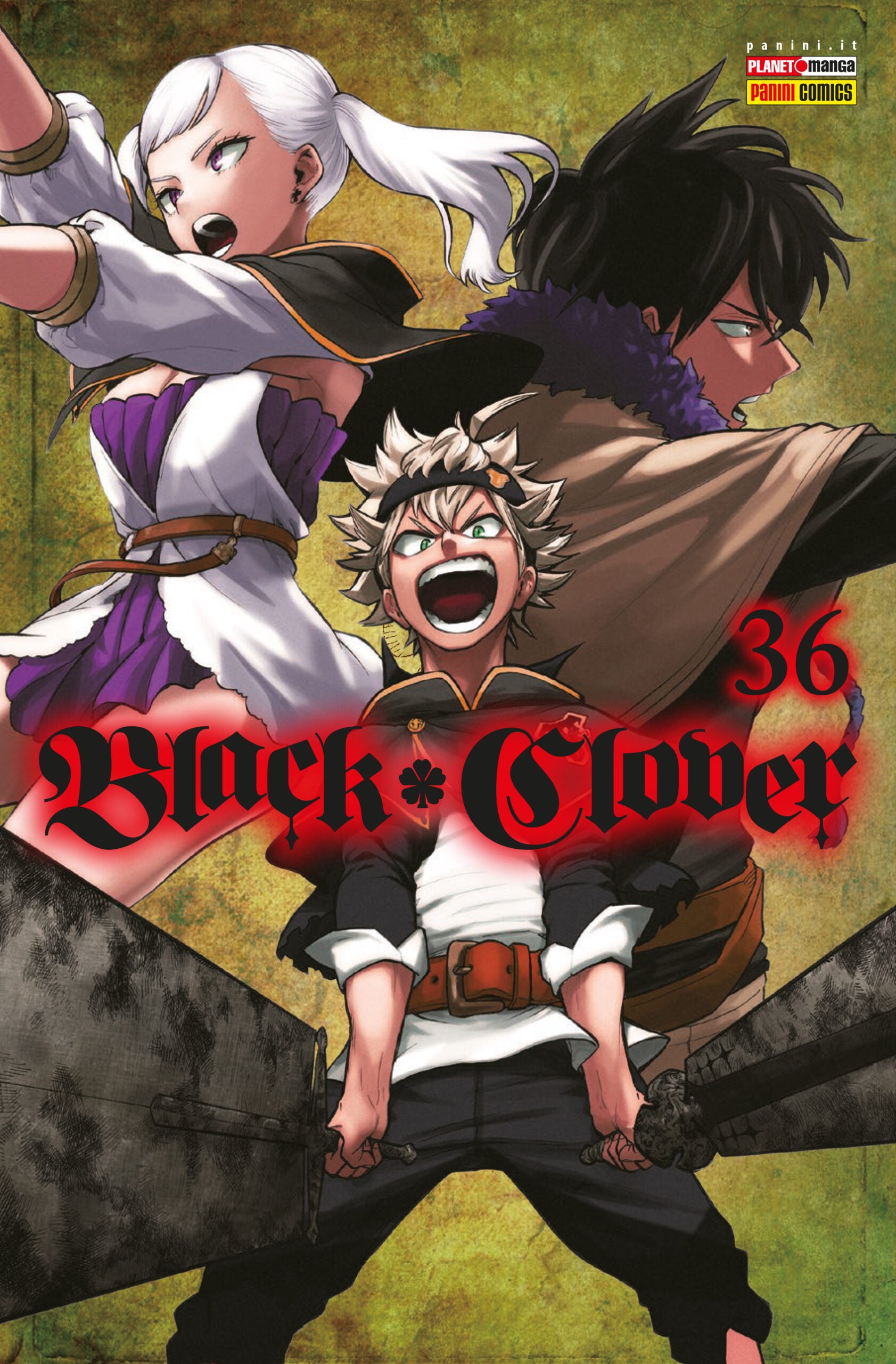 Black Clover 36 Collabovariant italiano italia tsunami comics orbassano