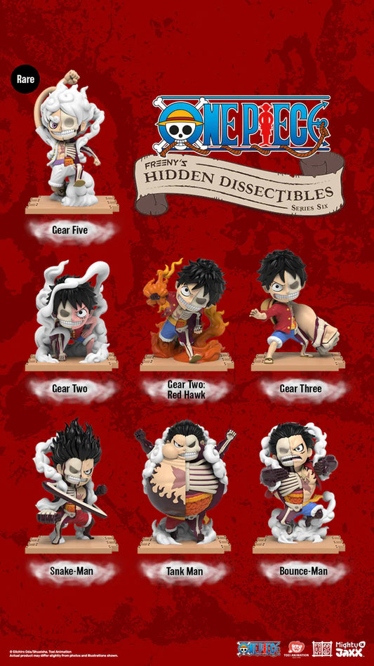 Blind Box One Piece Serie 6 Hidden Dissectibles Luffy’s Gears