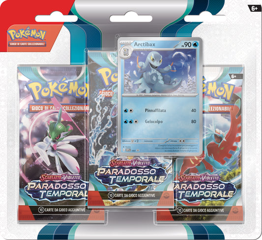 Blister 3 Buste di Paradosso Temporale + 1 Carta Promo